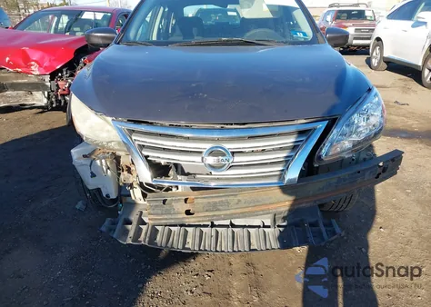 2014 Nissan Sentra Fe+ S/Fe+ Sv/S/Sl/Sr/Sv z USA, uszkodzony, nr VIN 3N1AB7AP6EL666926